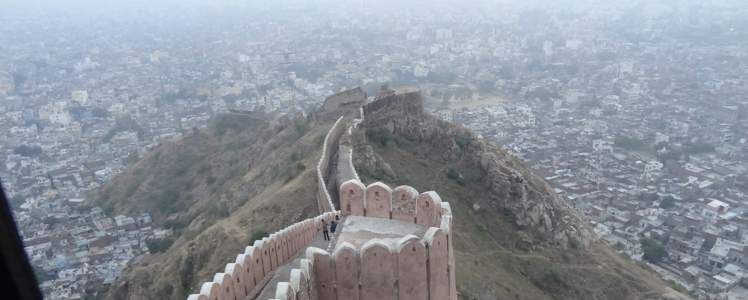 The View of Jaipur from Nahargarh Fort