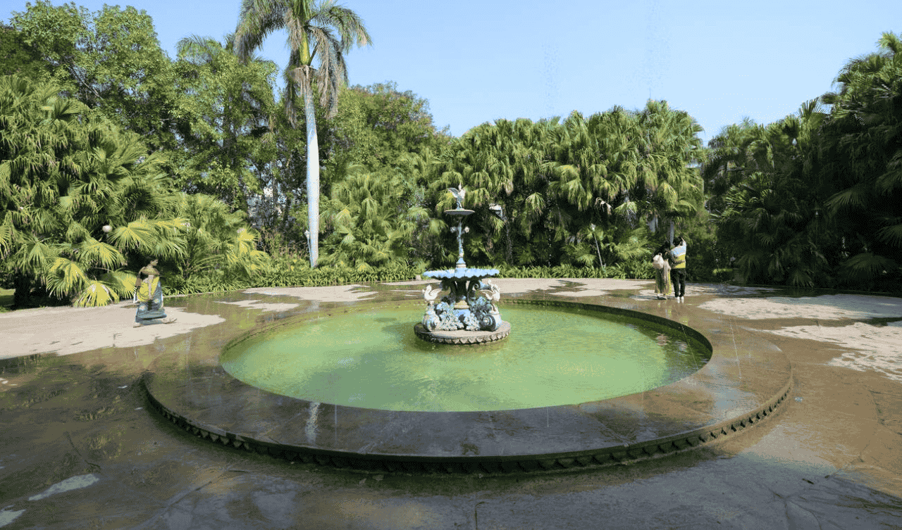 Sawan Bhado Fountain at Saheliyon Ki Bari Udaipur