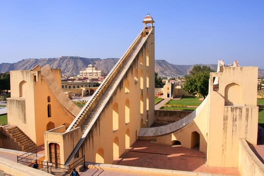 Samrat Yantra Largest Sundial in India
