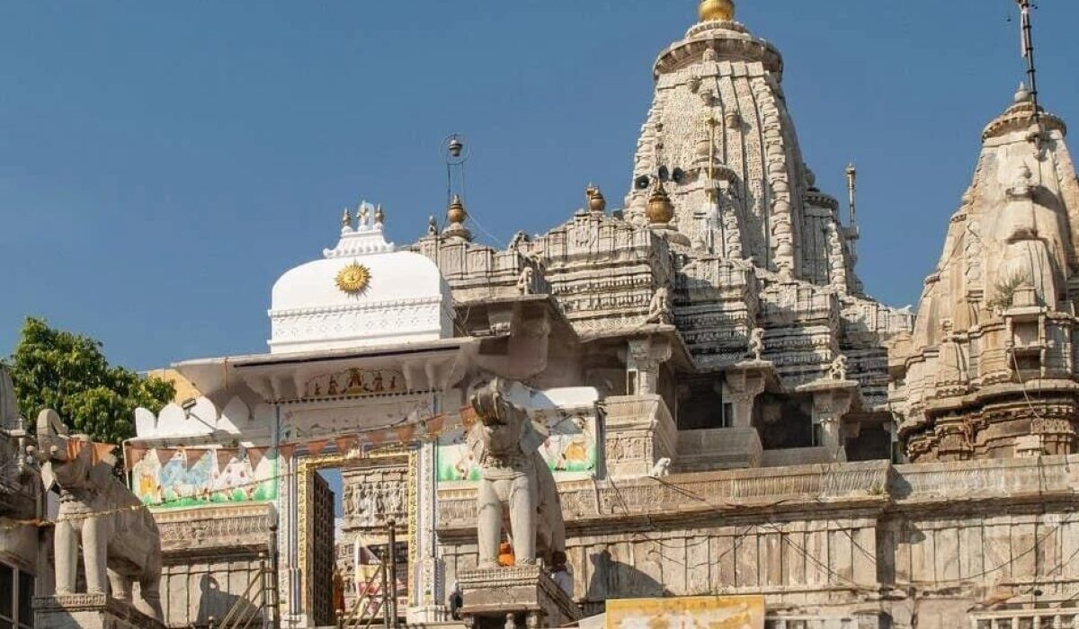 A beautiful View Jagdish Temple Udaipur.